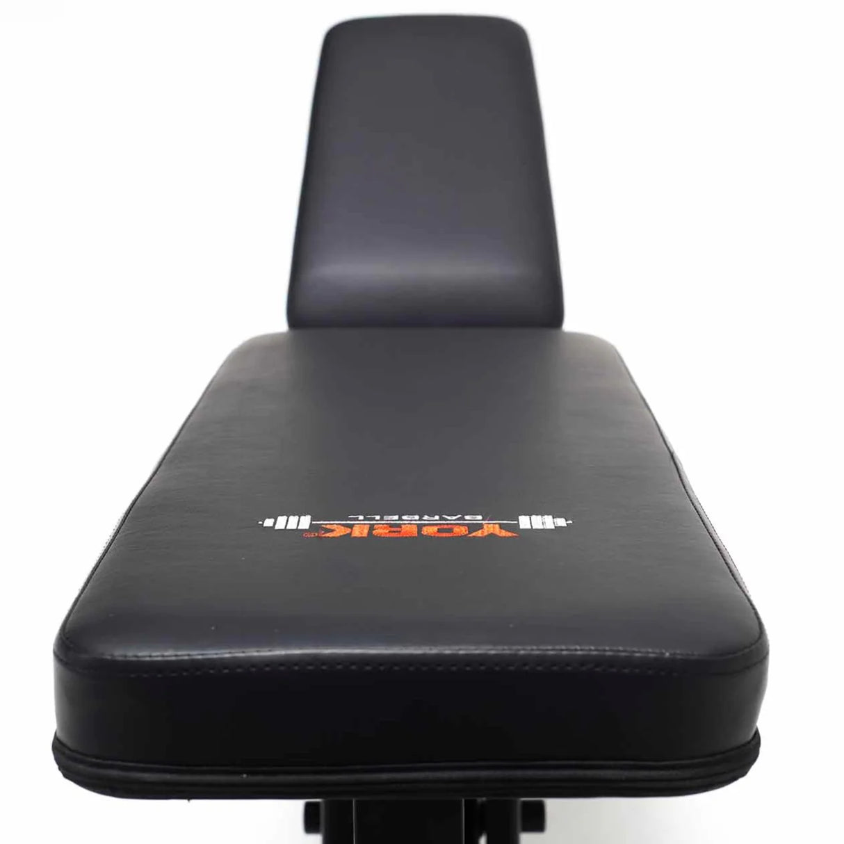 York Barbell C32DB Flat to Incline Dumbbell Bench view down the seat