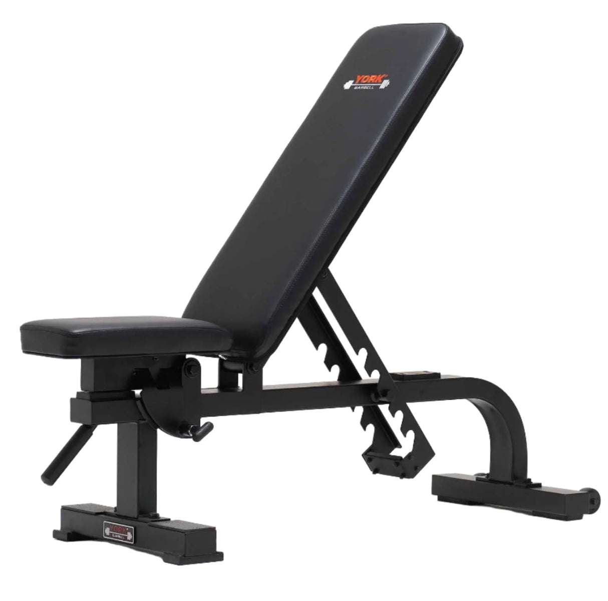 York Barbell C32DB Flat to Incline Dumbbell Bench mid incline