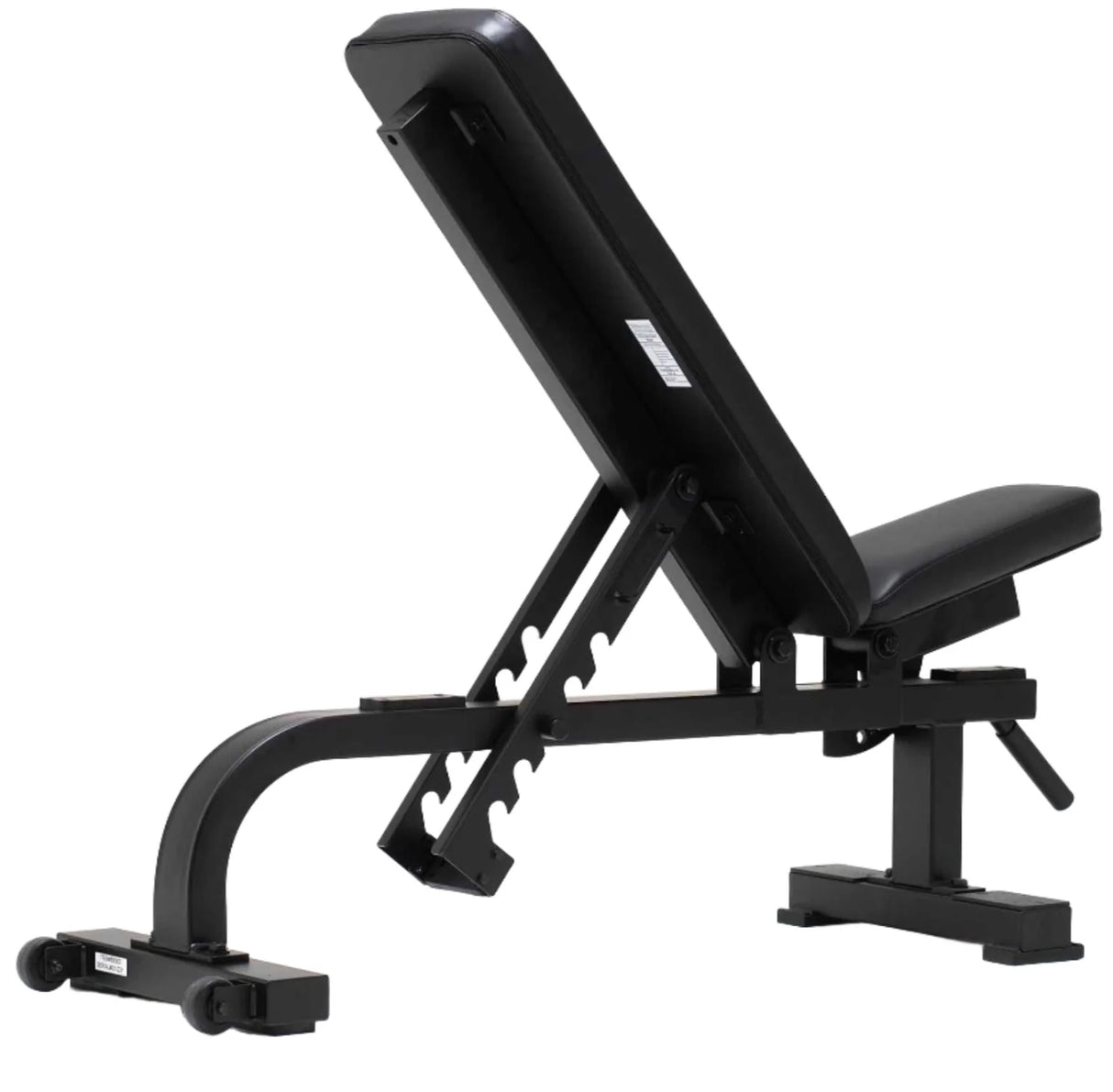 York Barbell C32DB Flat to Incline Dumbbell Bench side view incline 