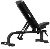 York Barbell C32DB Flat to Incline Dumbbell Bench side view incline 