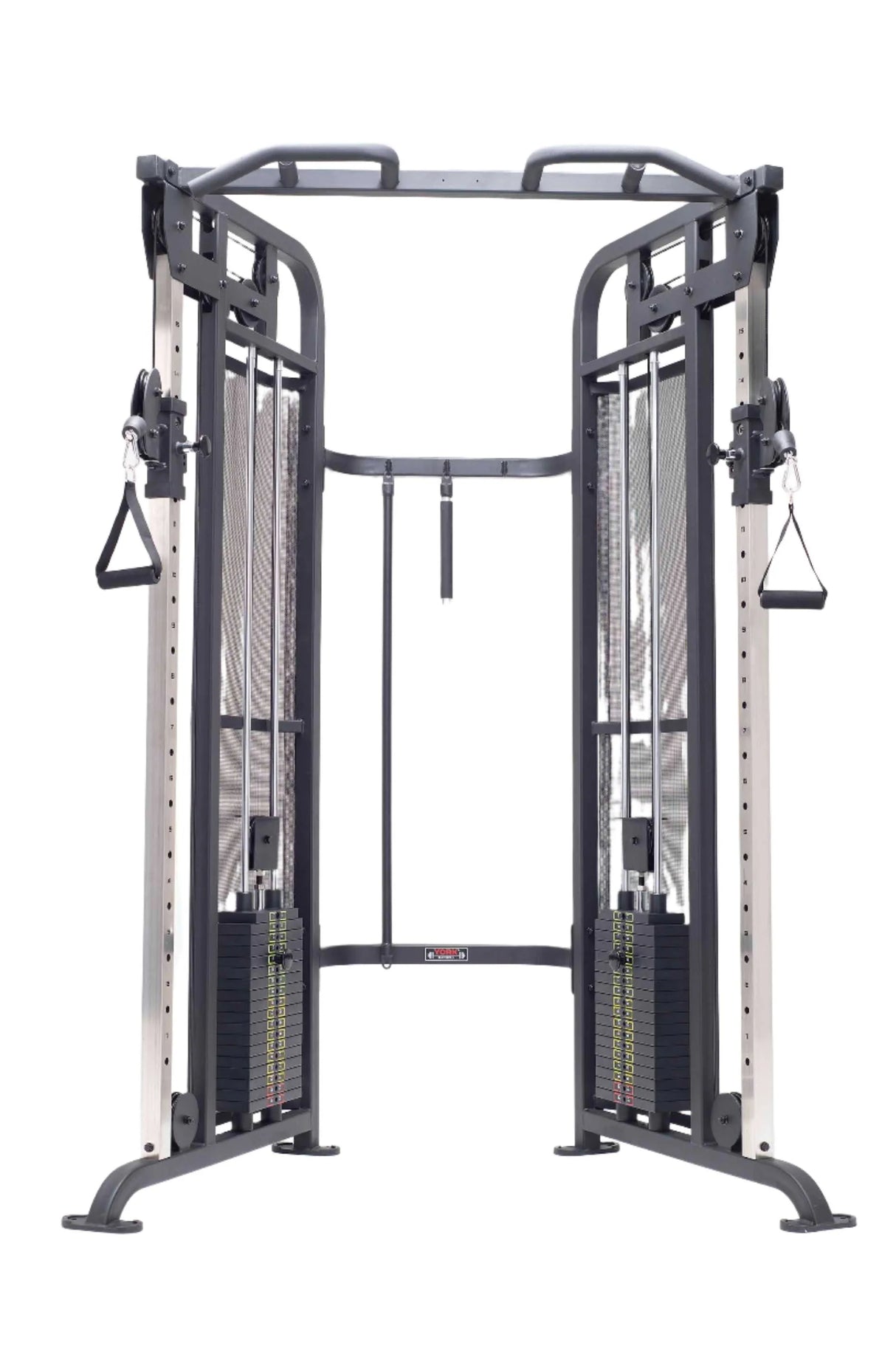 York Barbell C32FT Functional Trainer inc. 2 x 90kg FRONT VIEW 