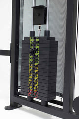 York Barbell C32FT Functional Trainer inc. 2 x 90kg Weight stack full view