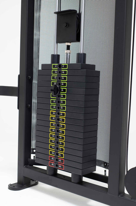 York Barbell C32FT Functional Trainer inc. 2 x 90kg Weight stack full view