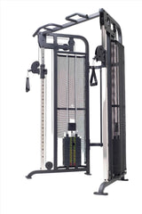 York Barbell C32FT Functional Trainer inc. 2 x 90kg front right angle view