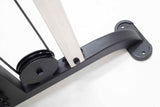York Barbell C32FT Functional Trainer inc. 2 x 90kg feet close up 