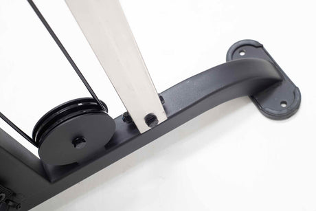 York Barbell C32FT Functional Trainer inc. 2 x 90kg feet close up 