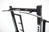 York Barbell C32HR Olympic Half Rack with Pull Up Bar, Plate & Barbell Storage close up of pull up bar

