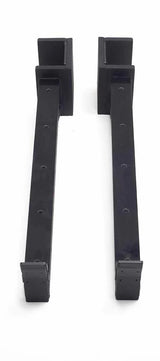 York Barbell C32SA Olympic Half Rack Safety Spot Arm Attachment (Pair) front view