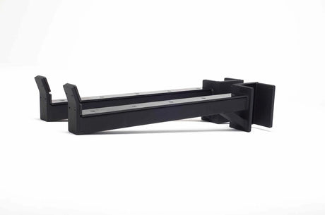 York Barbell C32SA Olympic Half Rack Safety Spot Arm Attachment (Pair) side view