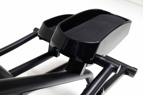 York Barbell HFX9  foot holders close up