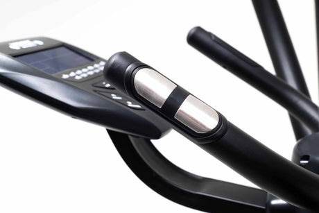 York Barbell HFX9 Heart rate pads close up