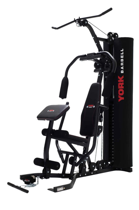 York Barbell HG7 Multigym inc. 100kg Stack  Side angle view