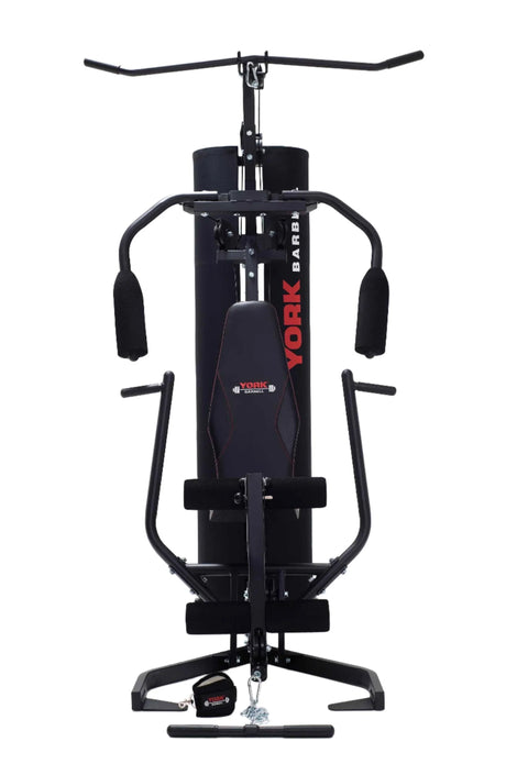 York Barbell HG7 Multigym inc. 100kg Stack  direct front view