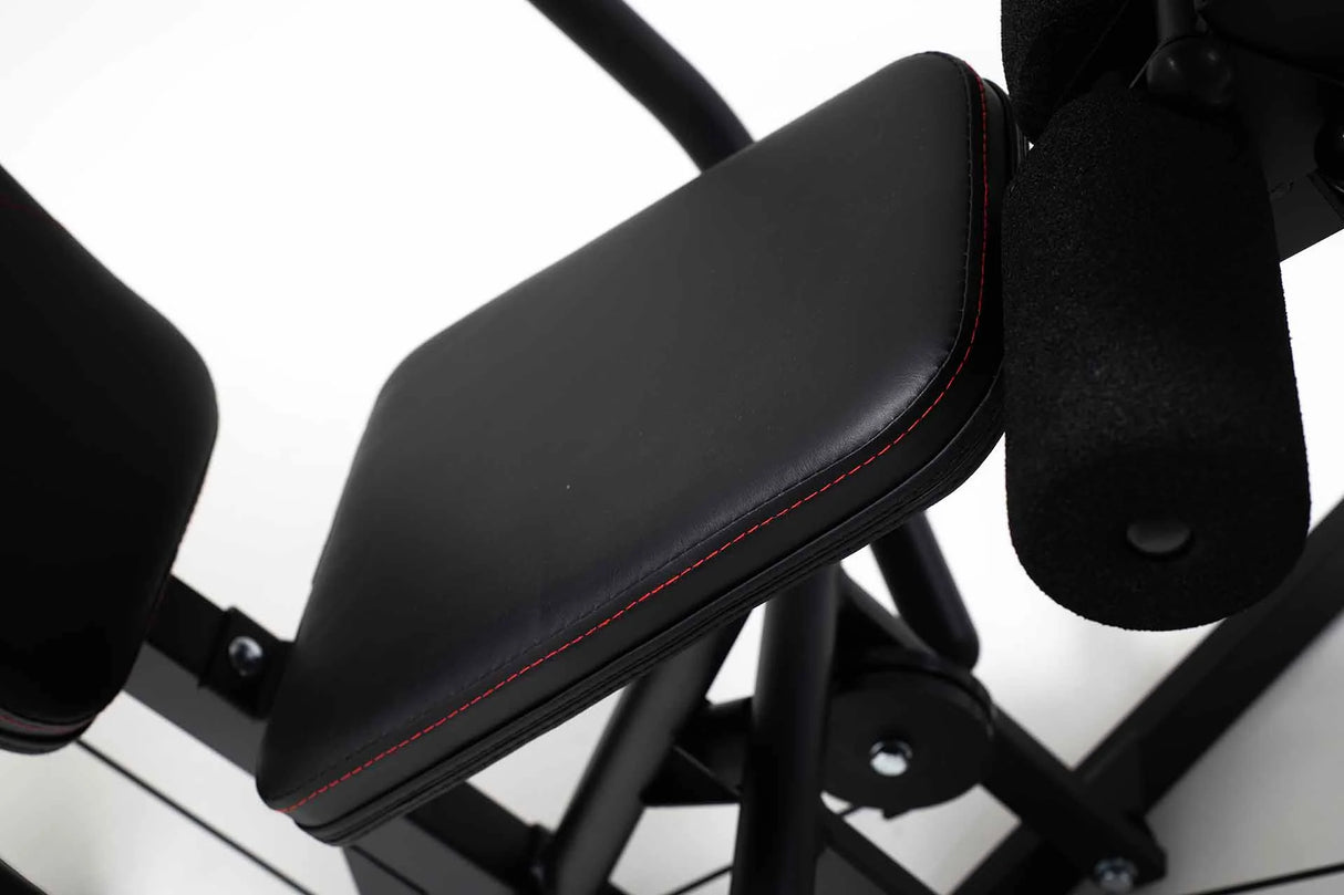 York Barbell HG7 Multigym inc. 100kg Stack  seat close up