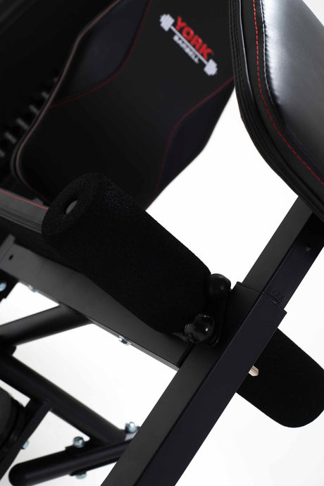 York Barbell HG7 Multigym inc. 100kg Stack preacher attachment adjuster