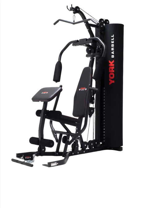 York Barbell HG7 Multigym inc. 100kg Stack  Front angle view