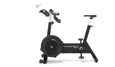 Concept 2 Bike Erg, left side view in white background