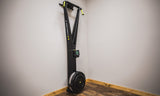 concept2 skierg, bolted on wall indoors.