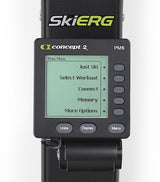 concept2 skierg, close up of tracking device. 